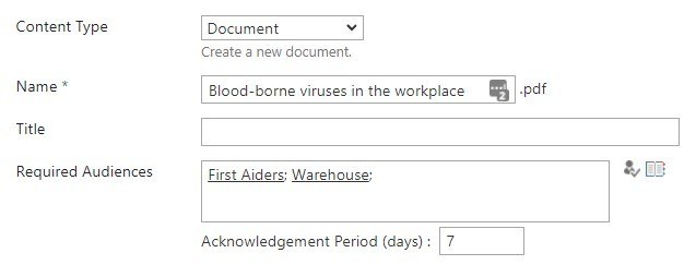 set required reading audience